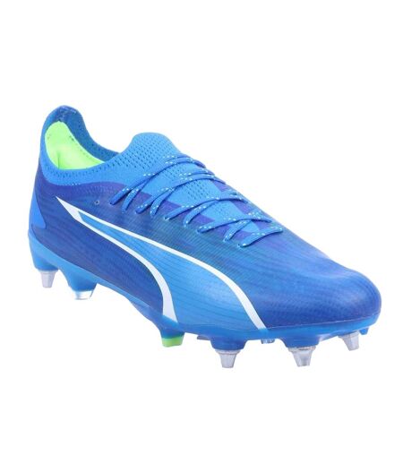 Chaussures De Foot Ultra Ultimate Homme Bleu Blanc Vert Sombre Puma