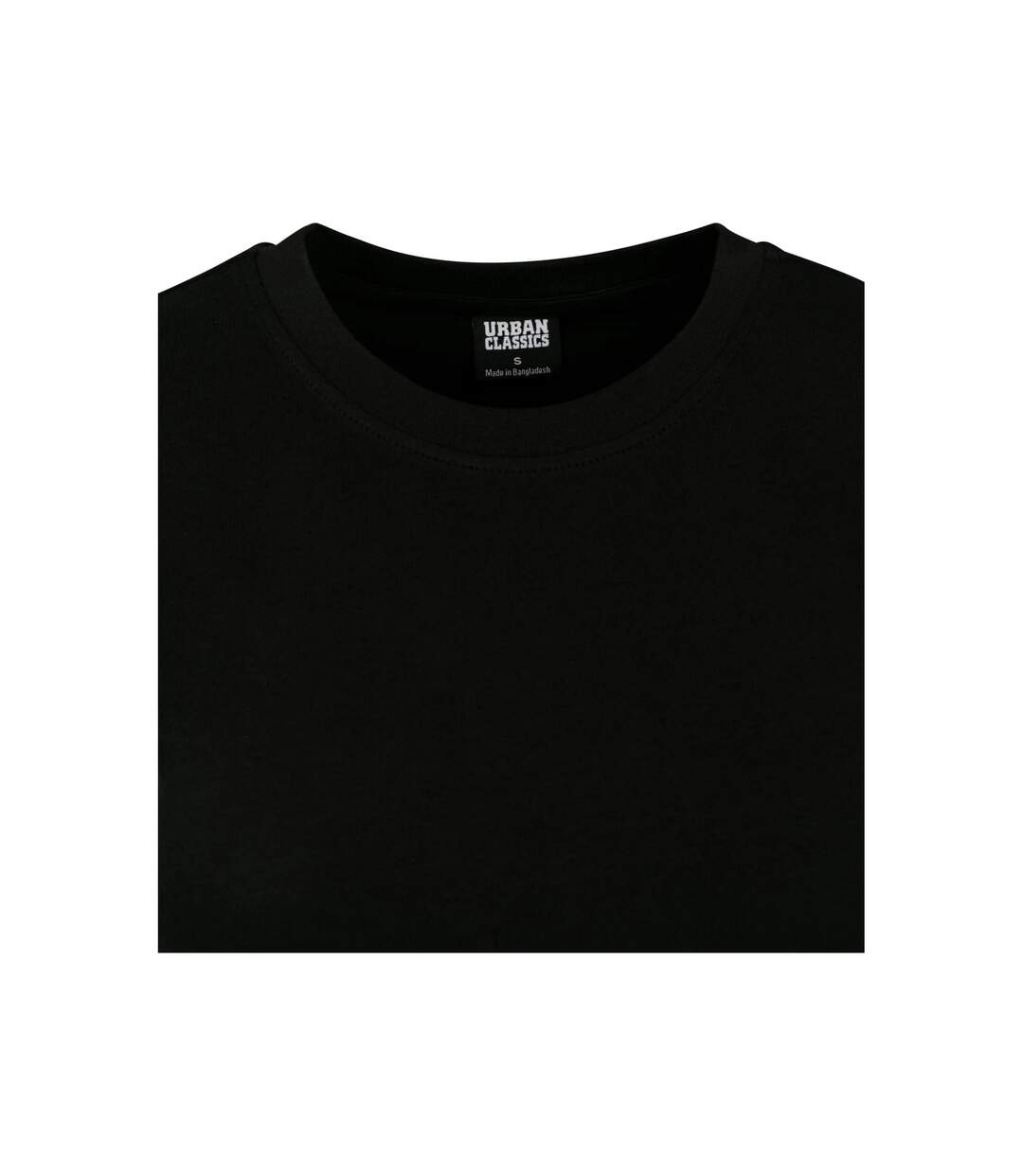 T-shirt Court Femme Noir Urban Classics-4