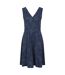 Mountain Warehouse Womens/Ladies Newquay Giraffe Print Sleeveless Dress (Navy) - UTMW2792