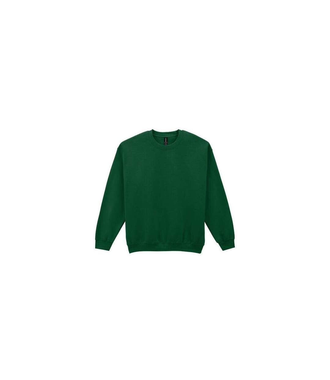 Sweat Uni Col Ras-du-cou Heavy Blend Adulte Vert Foncé Gildan-2