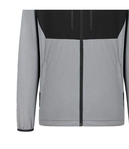 Veste Softshell Base Camp Homme Gris Noir Karrimor