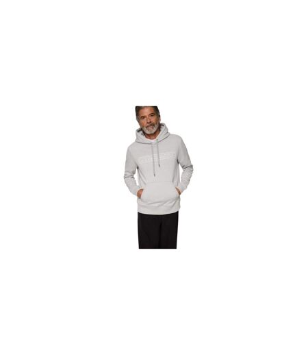 Mens Edgewood Drawstring Hoodie High Rise Grey J.Lindeberg