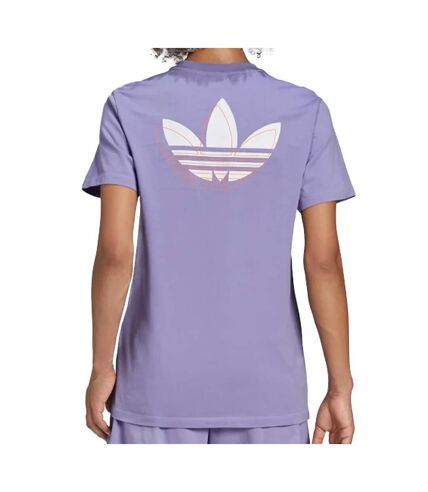 T-shirt Violet Femme Adidas Streetball