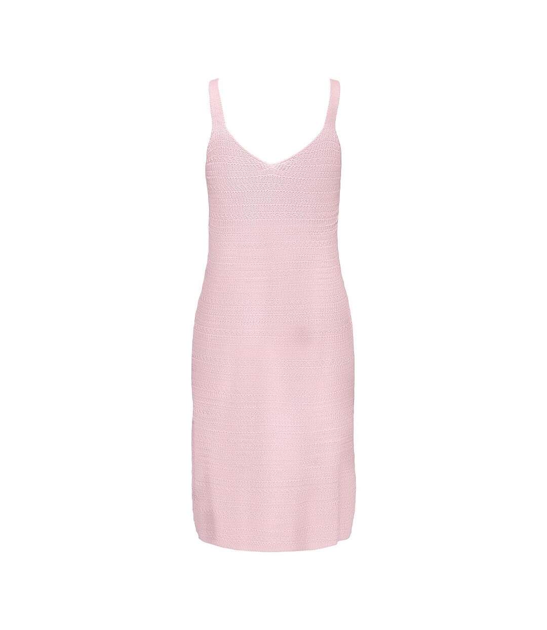 Robe rose femme jdy tropica-2