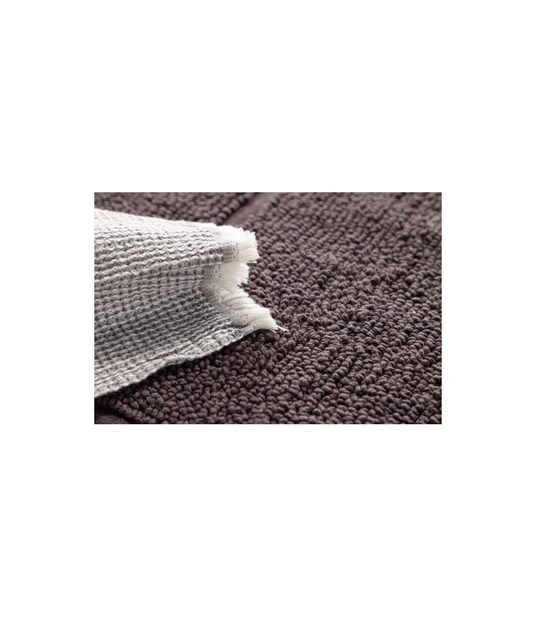 Tapis de Salle de Bain William 60x90cm Gris-5