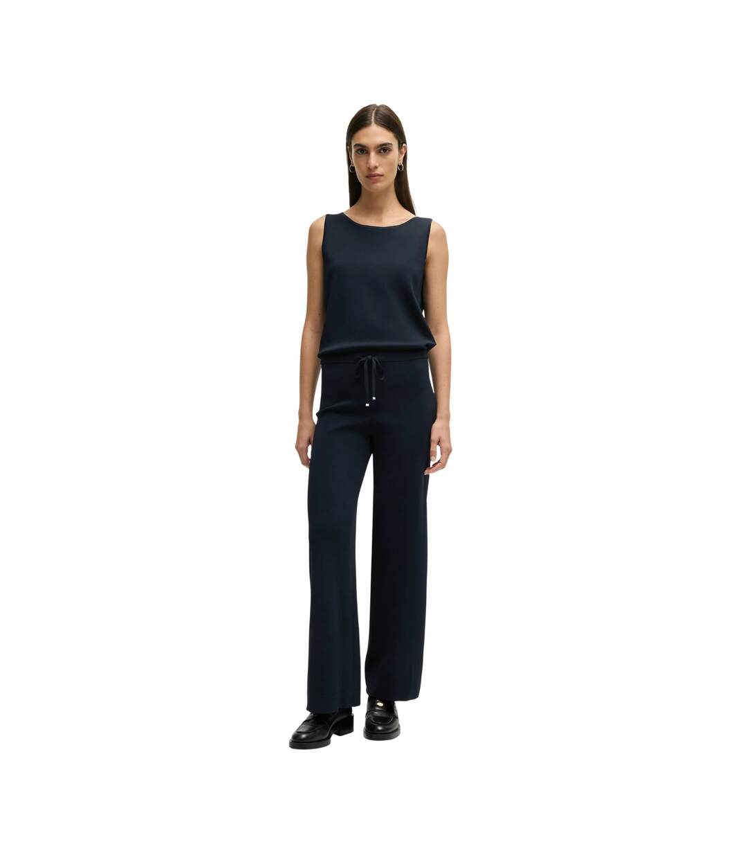 Combinaison Sans Manches Femme Bleu Foncé Boss-4