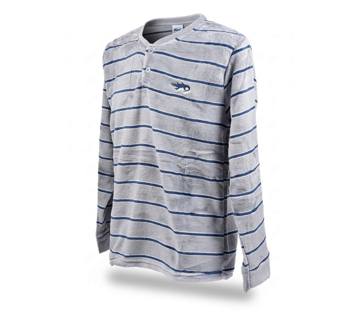 Pyjama Homme Hiver Polaire Doux RAYURE Z2654-3