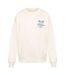 Mens Embroidered Logo Sweatshirt White Slazenger-2