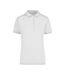 Polo Femme Blanc Noir James And Nicholson-1