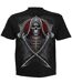 T-shirt reaper's portal adulte noir Spiral Direct-2