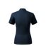 Polo Motif/style Losange Femme Bleu Marine Malfini-2