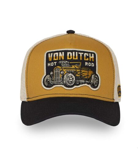 Casquette trucker avec filet adulte et patch Semi-Curved Vondutch