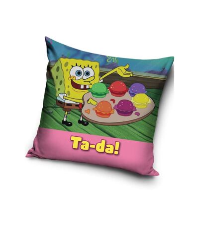 SpongeBob SquarePants - Coussin TA-DA (Multicolore) (40 cm x 40 cm) - UTAG2365