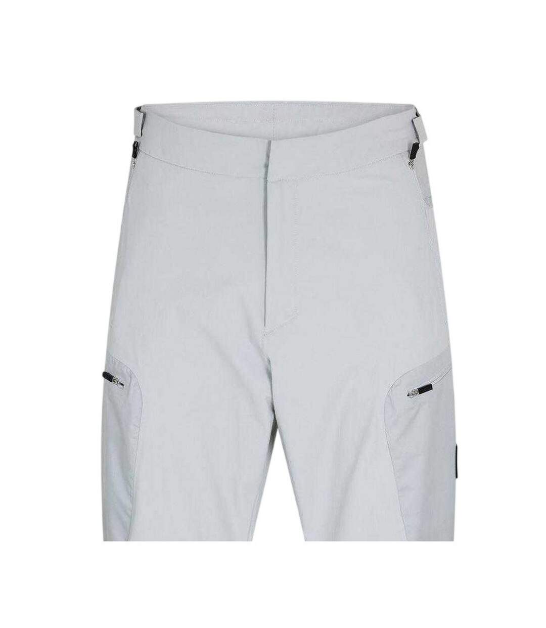Mens Expo Straight Leg Trousers Light Grey Boss-3