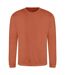 Sweatshirt Unisexe Orange Foncé Awdis-2