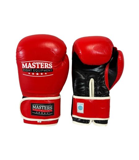 Gants De Boxe Rouge Masters