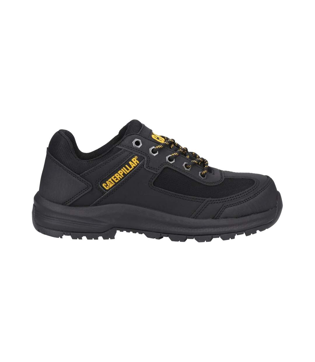 Unisex Adult Elmore Safety Trainers Black Caterpillar-4