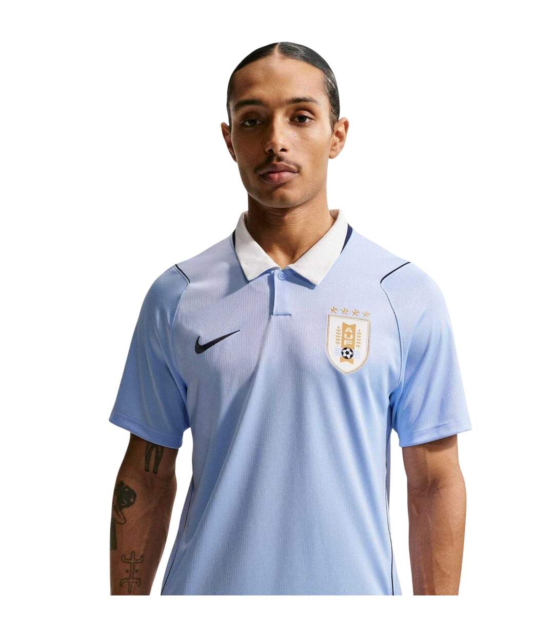 Maillot De Foot Uruguay Homme Bleu Bleu Marine Nike-3