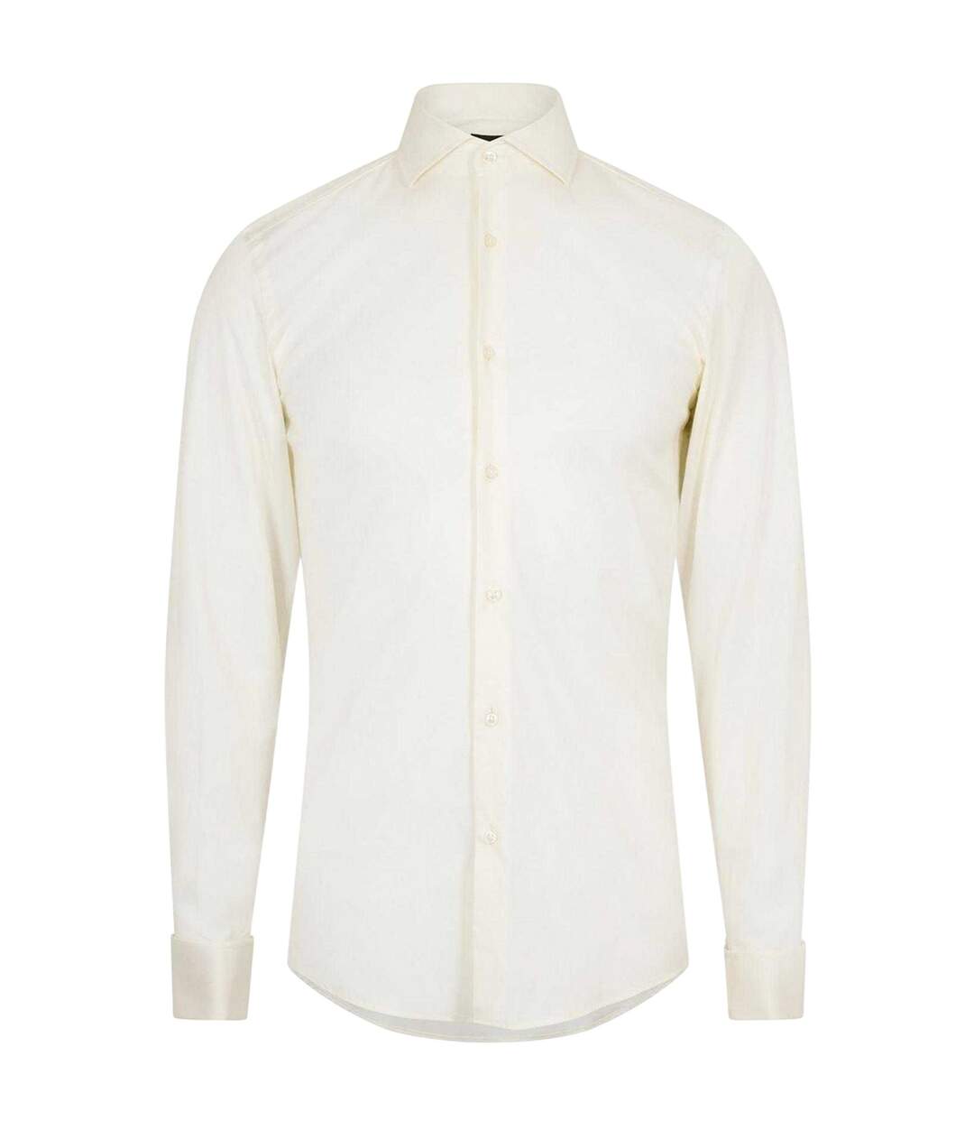 Chemise Habillée Manches Longues H-hank Homme Blanc Cassé Boss-1
