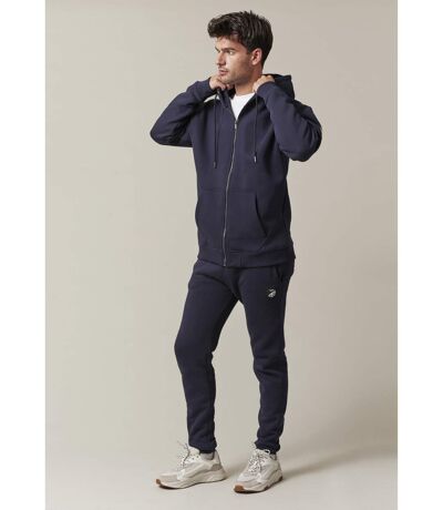 Sweat à capuche zippé en coton molletonné pour homme DRED