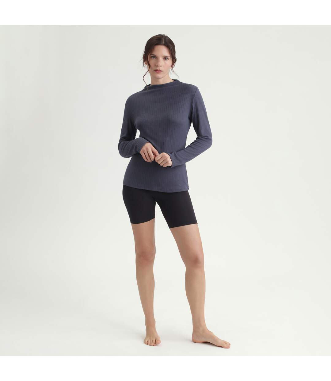 T-shirt thermique manches longues et col montant Thermal-1