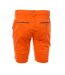 Short orange fluo homme american people most-2