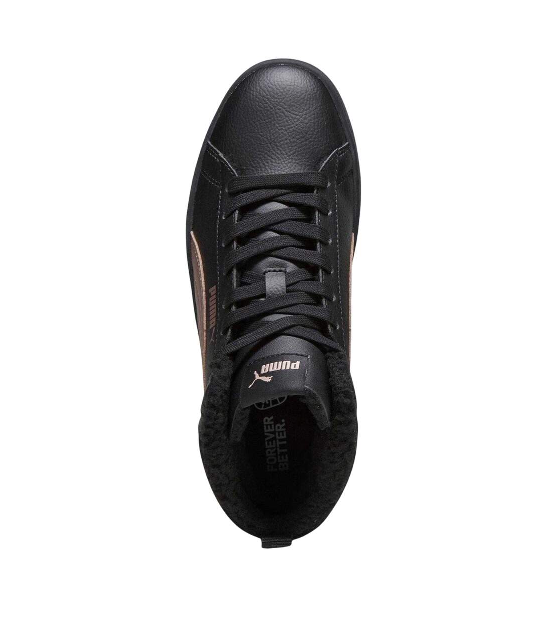 Womens/ladies Smash Trainers  Black Puma-3