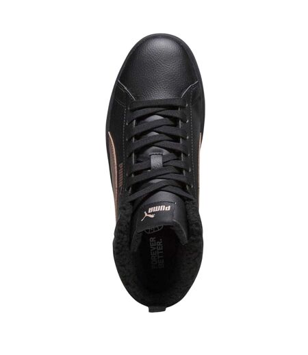 Womens/ladies Smash Trainers  Black Puma