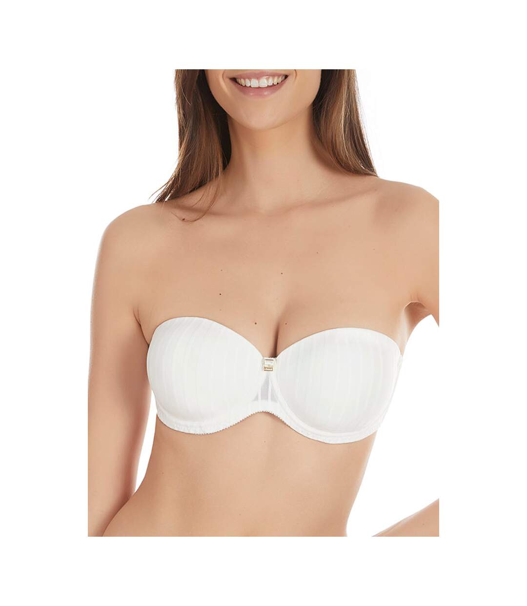 Soutien-gorge écologique bandeau Glacier mariage ivoire Selmark