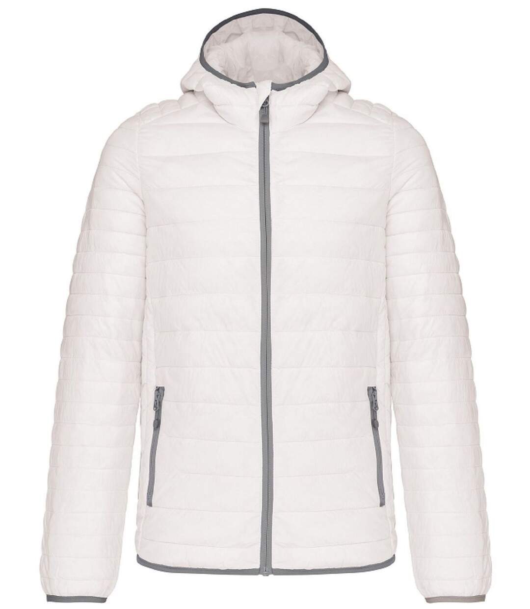 Doudoune légère à capuche - Homme - K6110 - blanc-2