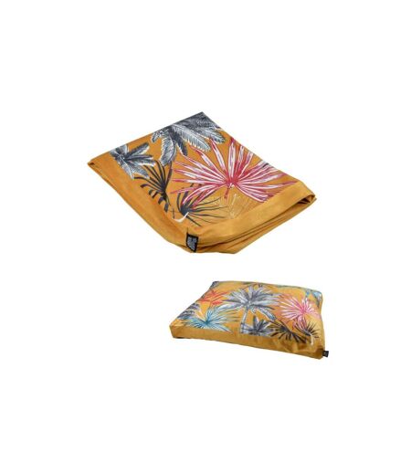 Housse de Coussin pour Chien & Chat Lodge 100cm Moutarde