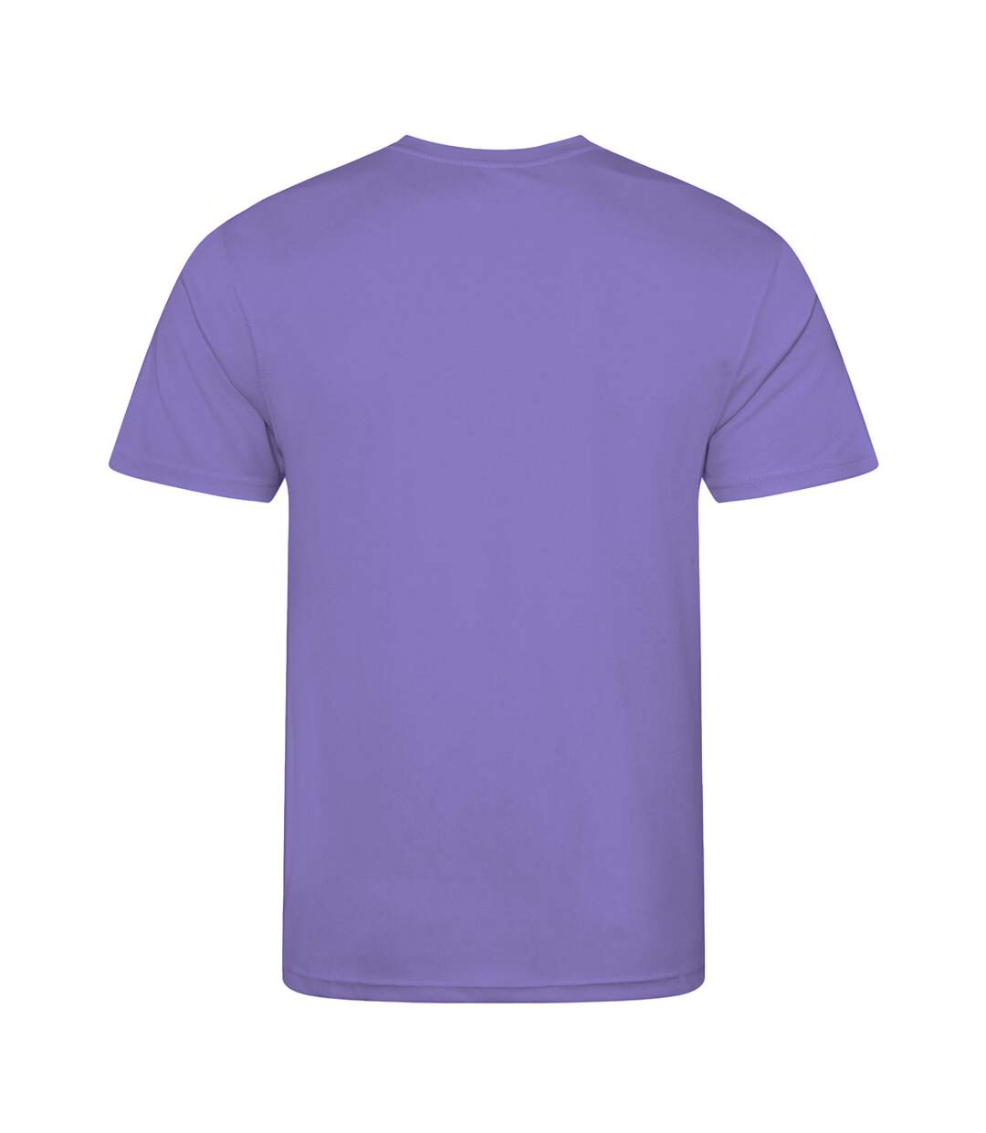 Just Cool Mens Performance Plain T-Shirt (Digital Lavender)