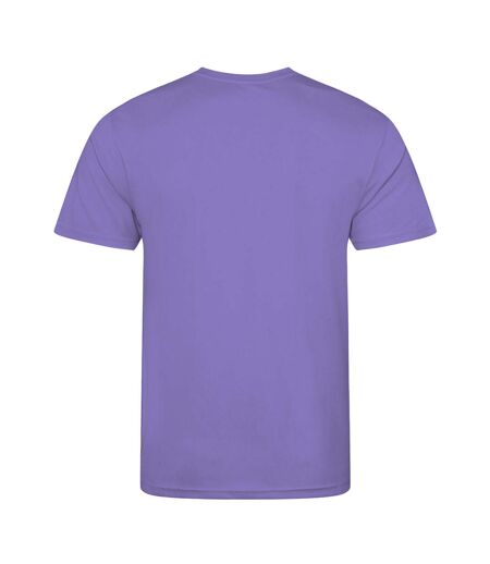 Just Cool Mens Performance Plain T-Shirt (Digital Lavender) - UTRW683
