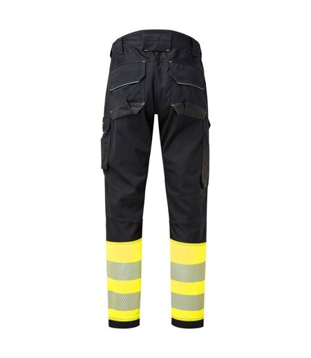 Pantalon pw3 fr homme jaune / noir Portwest