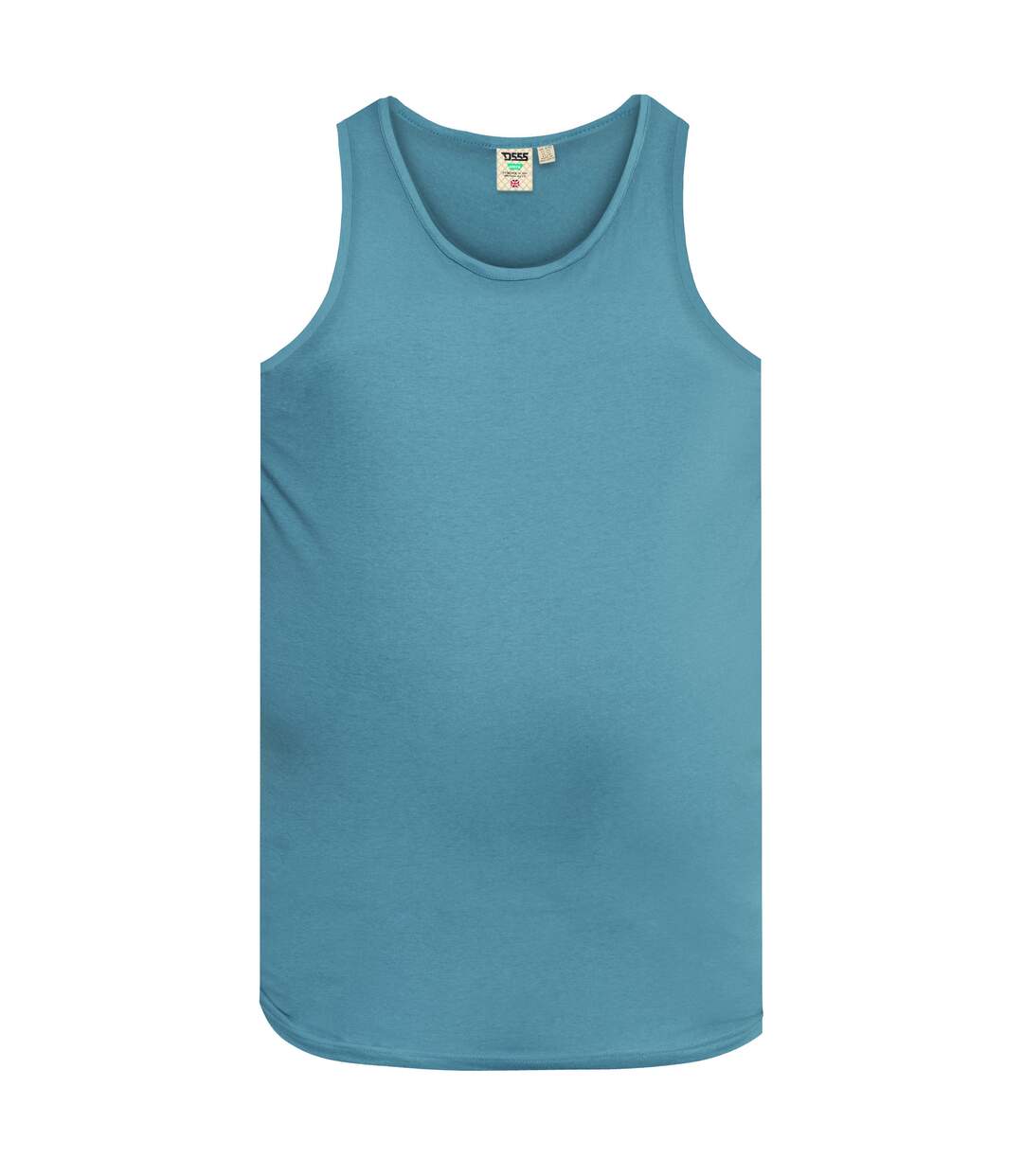 Duke Mens Fabio-2 Muscle Vest (Teal) - UTDC168-1