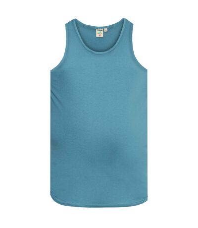 Duke Mens Fabio-2 Muscle Vest (Teal) - UTDC168