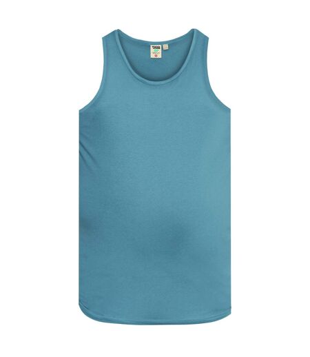 Duke Mens Fabio-2 Muscle Vest (Teal) - UTDC168