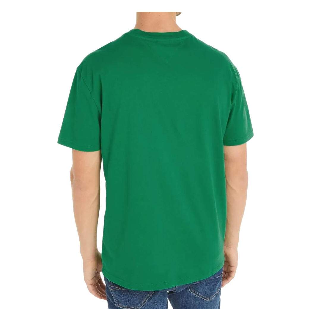 T-shirt Vert Homme Tommy Jeans Reg Gd - 3XL-2