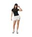 Womens/ladies Cotton T-shirt Black Jack Wills-4