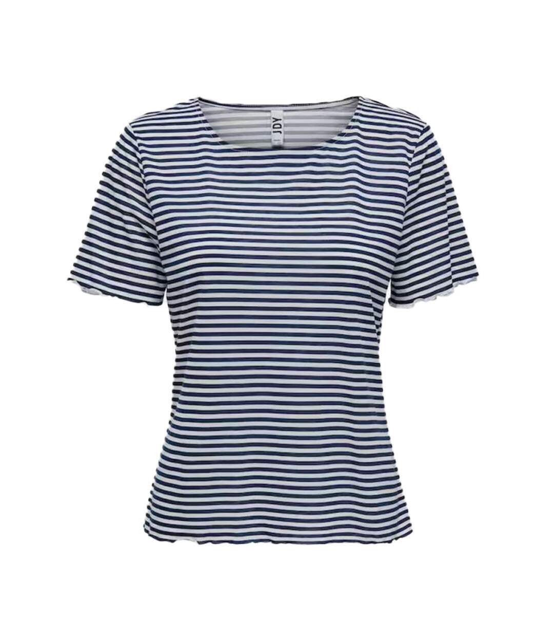 T-shirt Marine à Rayures Femme JDY Dalila-1