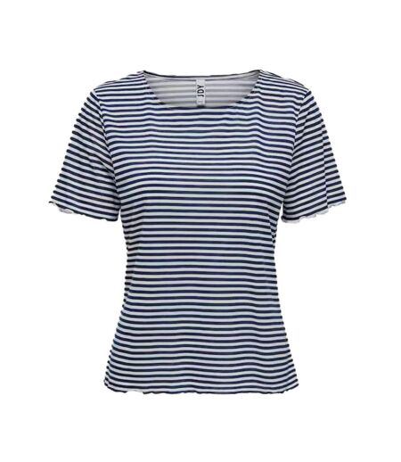 T-shirt Marine à Rayures Femme JDY Dalila