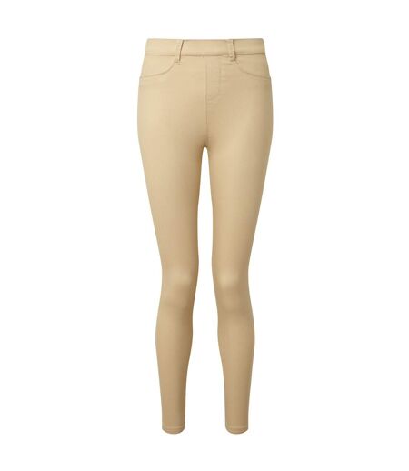 Asquith & Fox Womens/Ladies Classic Fit Jeggings (Natural) - UTRW6645