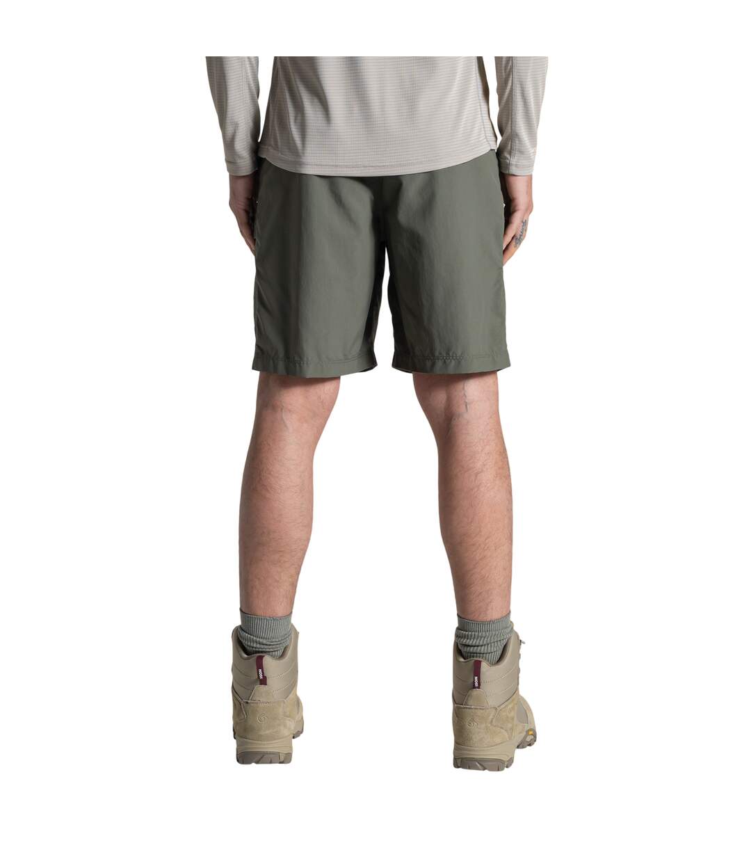 Short À Poches Kadin Homme Sauge Foncé Craghoppers-2