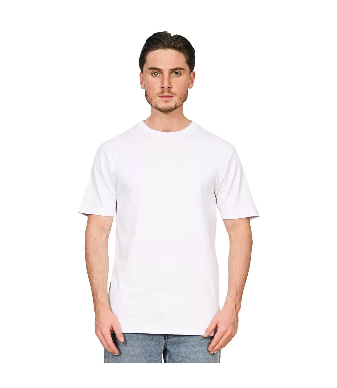 T-shirt Adulte Blanc Casual Classics-1