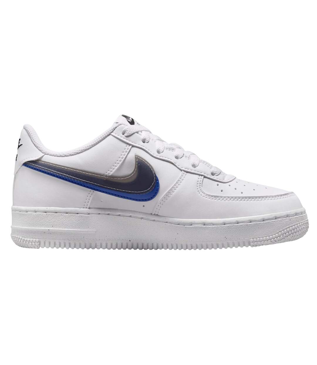 Baskets Style Swoosh Air Force Femme Blanc Nike-3