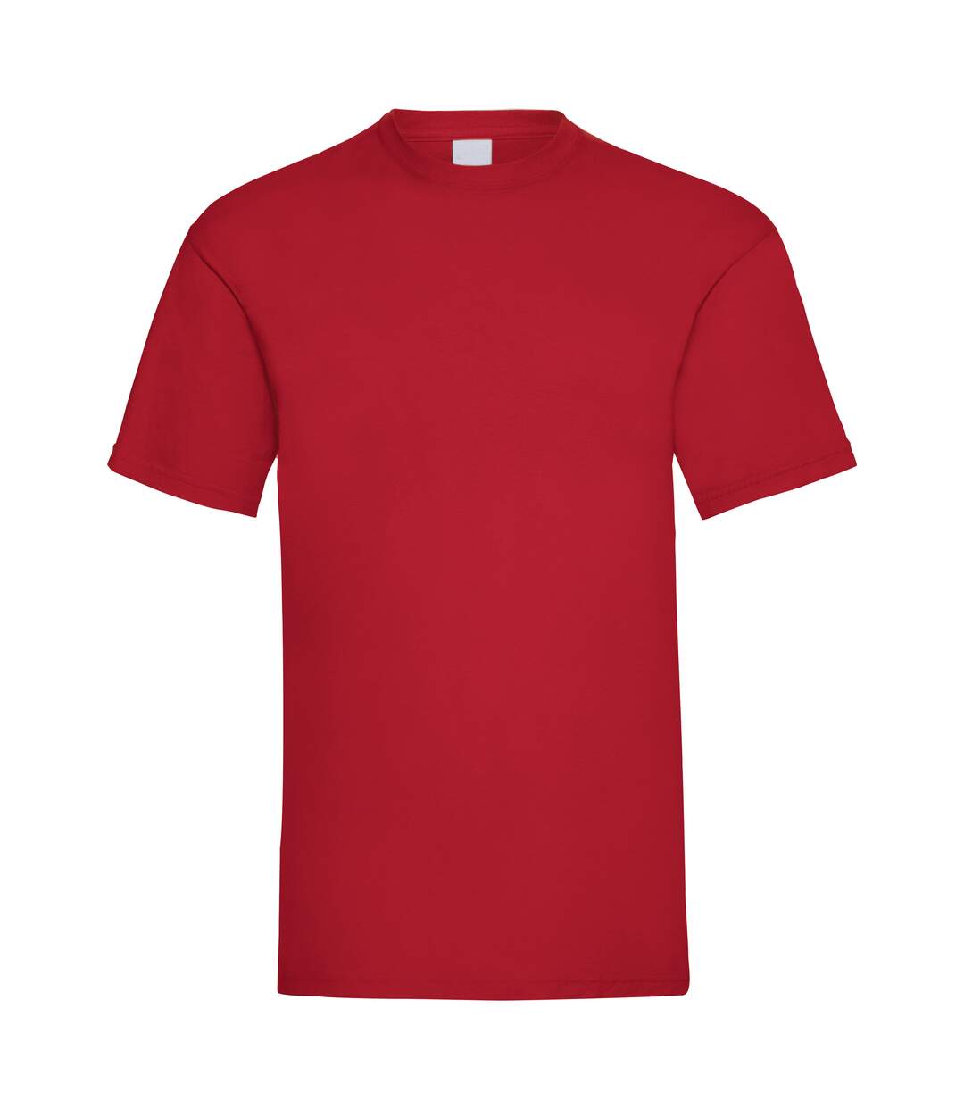 T-shirt à manches courtes homme rouge foncé Universal Textiles-1