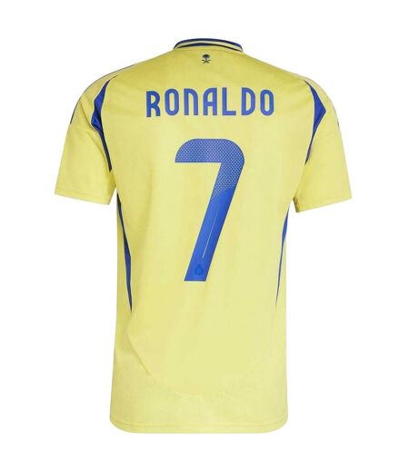 Maillot Domicile Ronaldo 2024/25 Homme Jaune Bleu Al-Nassr