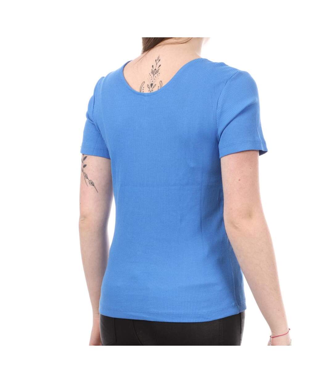 T-shirt Bleu Only Simple - XS-2