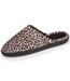 Isotoner Chaussons Mules femme microvelours