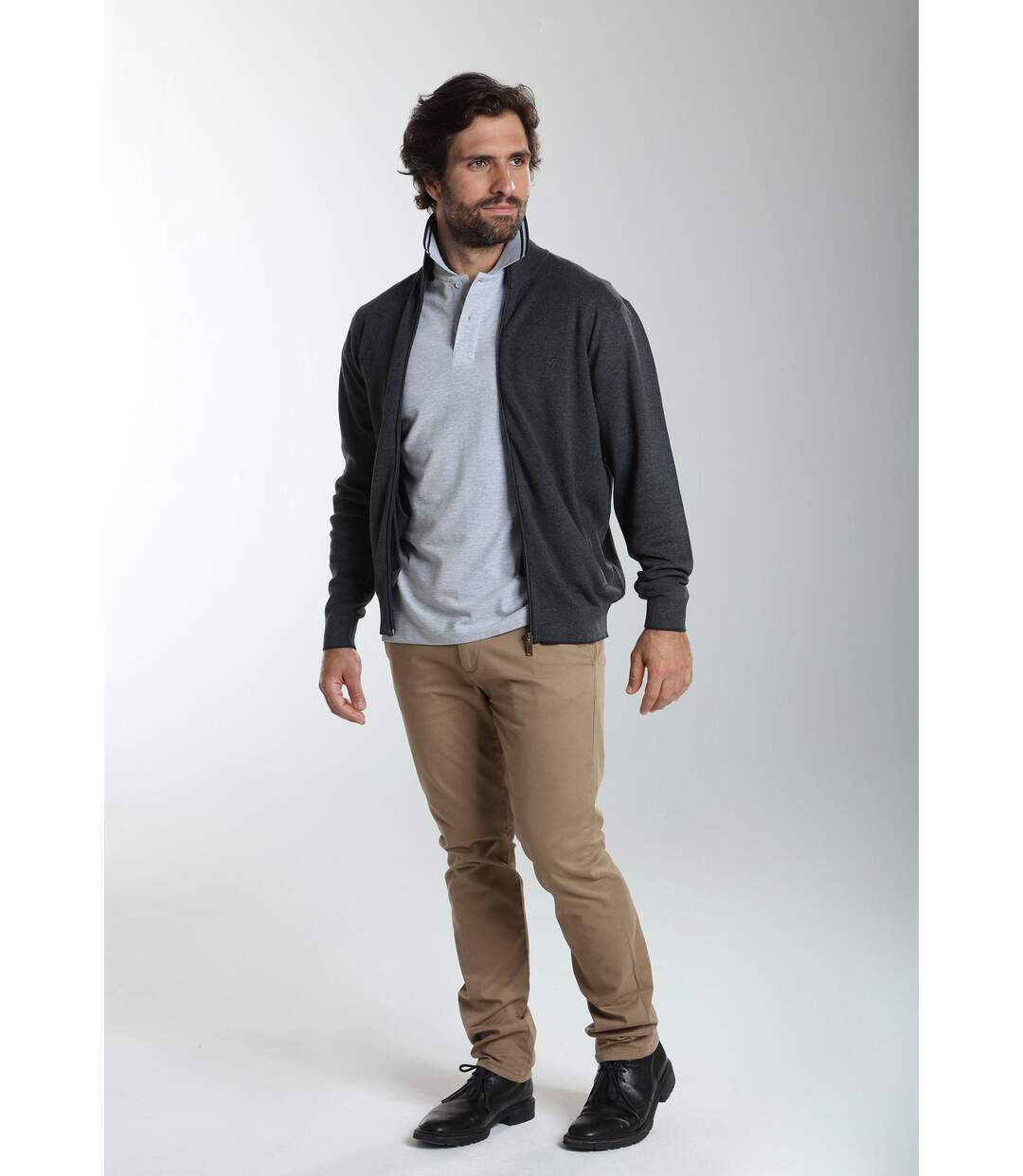 Gilet manches longues coton MORGAN-4